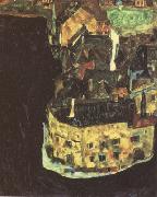 Egon Schiele, City on the Blue River II (mk12)